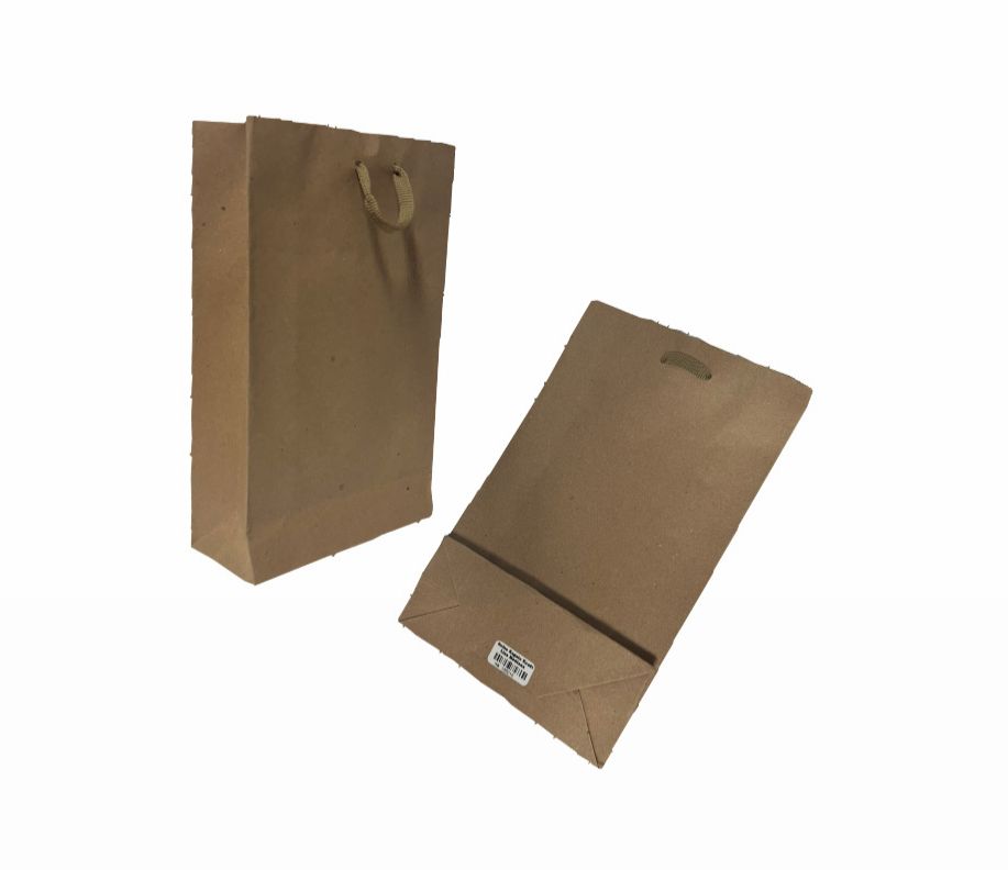 Bolsa regalo kraft lisa Mediana pqt x12