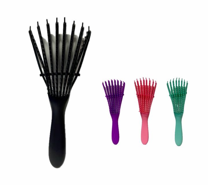 Cepillo peinar antifriz flexible 