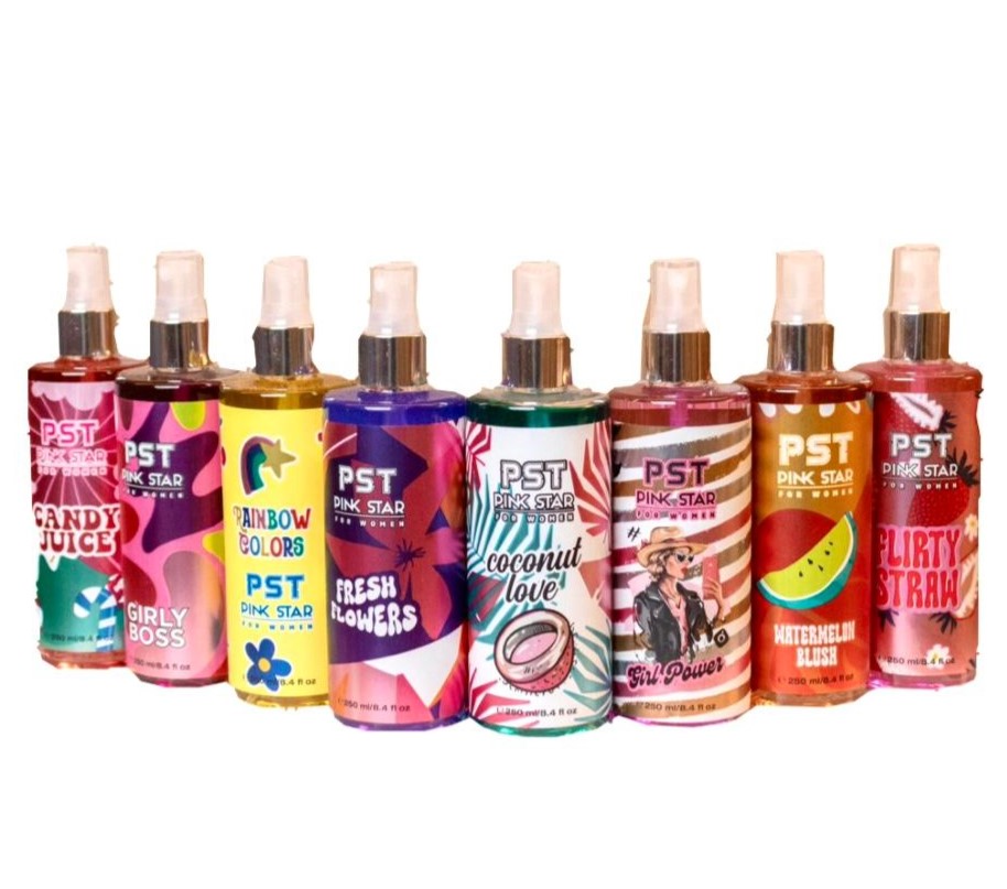 Colonia splash pink star x250 