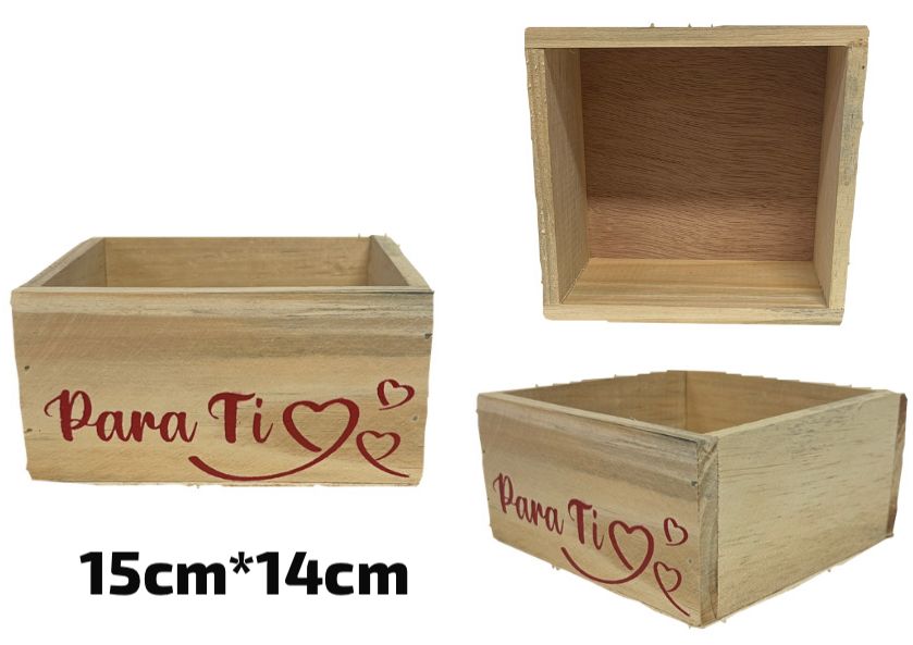 Canasta madera #0 sublimada