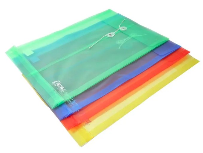 Carpeta eterna plastica hilo oficio